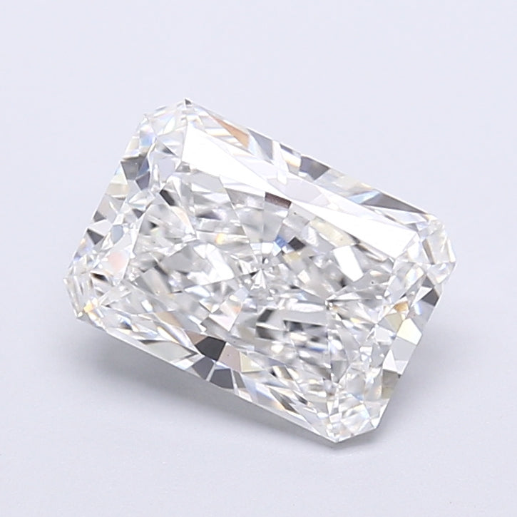 3.07 Carat Radiant Shaped, Very Good Cut, E Color, VS1 Clarity, IGI Certified Lab Grown Diamond