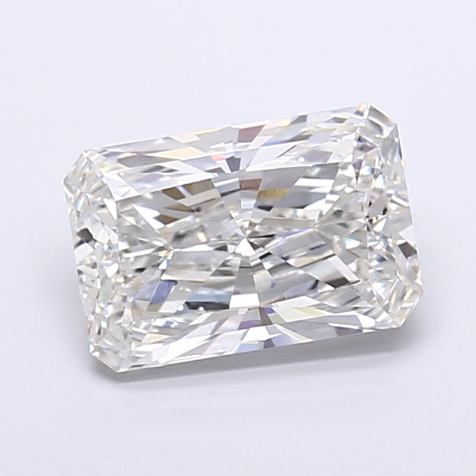 4.54 Carat Radiant Shaped, Very Good Cut, F Color, VVS2 Clarity, IGI Certified Lab Grown Diamond
