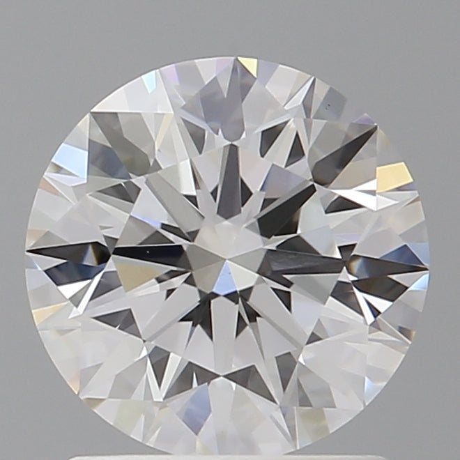 1.59 Carat Round Shaped, Ideal Cut, D Color, VVS2 Clarity, IGI Certified Lab Grown Diamond