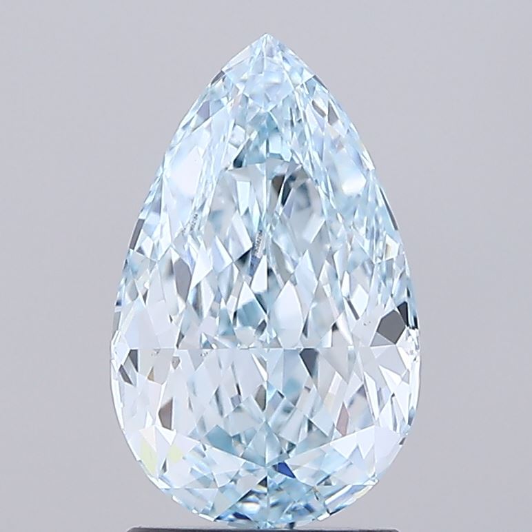 2.02 Carat Pear Shaped, Ideal Cut, VS1 Clarity, IGI Certified Lab Grown Diamond