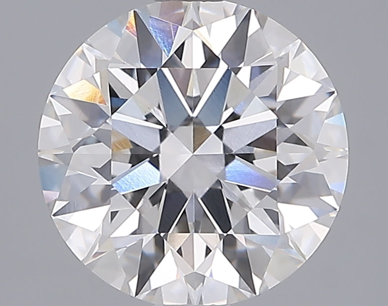 2.85 Carat Round Shaped, Ideal Cut, D Color, VS1 Clarity, IGI Certified Lab Grown Diamond