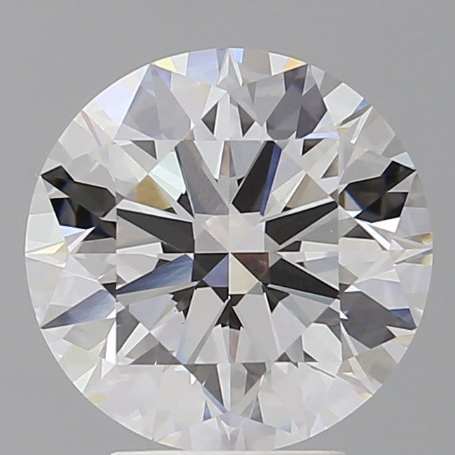 4.02 Carat Round Shaped, Ideal Cut, E Color, VVS2 Clarity, IGI Certified Lab Grown Diamond