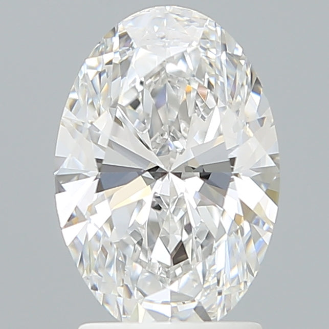 2.20 Carat Oval Shaped, Ideal Cut, D Color, VVS2 Clarity, IGI Certified Lab Grown Diamond