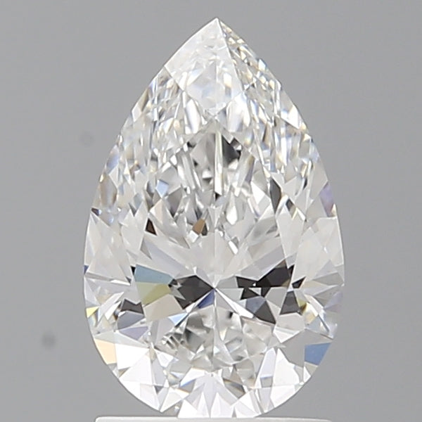 1.56 Carat Pear Shaped, Ideal Cut, E Color, VVS2 Clarity, IGI Certified Lab Grown Diamond