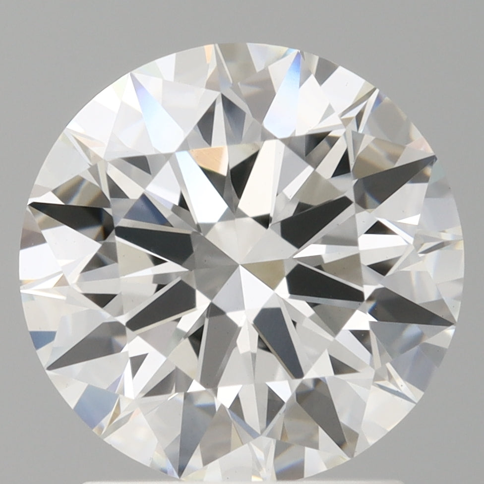 2.03 Carat Round Shaped, Ideal Cut, E Color, VVS2 Clarity, IGI Certified Lab Grown Diamond
