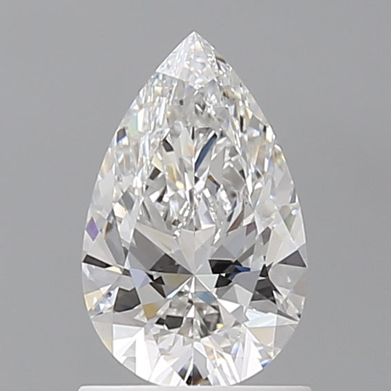 1.06 Carat Pear Shaped, Ideal Cut, E Color, VVS2 Clarity, IGI Certified Lab Grown Diamond