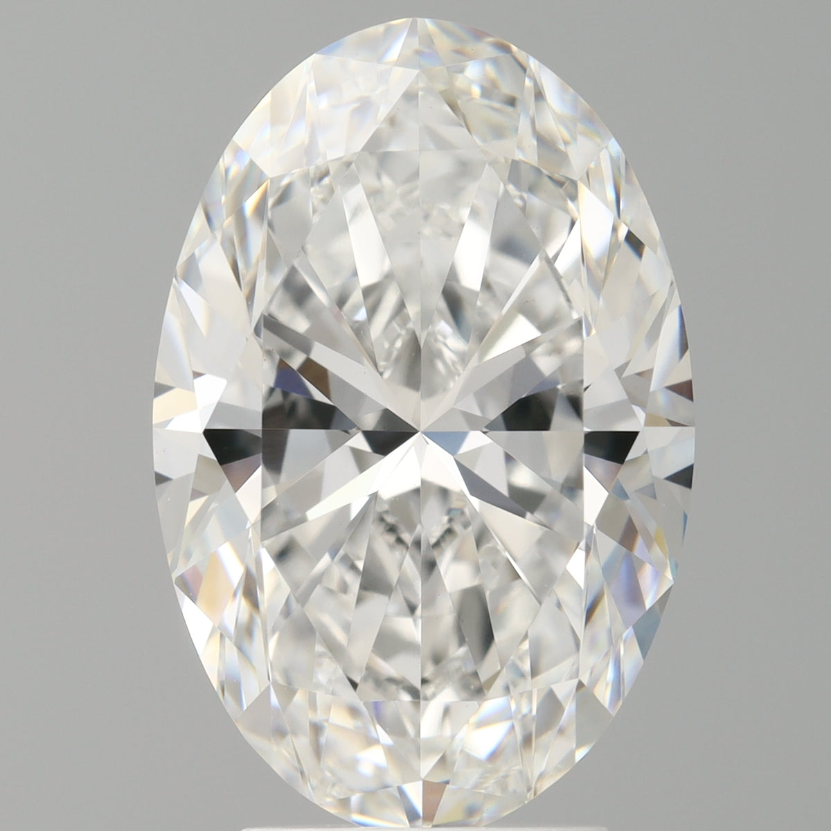 4.09 Carat Oval Shaped, Ideal Cut, E Color, VVS2 Clarity, IGI Certified Lab Grown Diamond