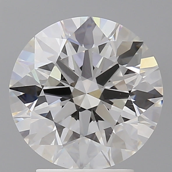3.10 Carat Round Shaped, Ideal Cut, E Color, VVS2 Clarity, IGI Certified Lab Grown Diamond