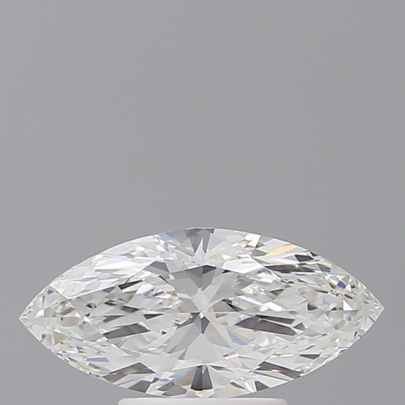 1.59 Carat Marquise Shaped, Ideal Cut, E Color, VVS2 Clarity, IGI Certified Lab Grown Diamond
