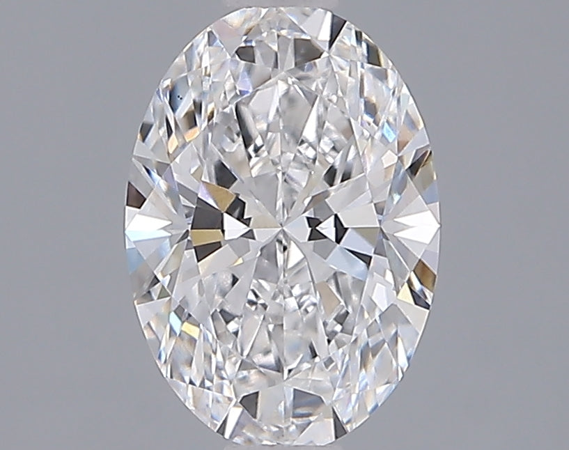 1.55 Carat Oval Shaped, Ideal Cut, D Color, VS1 Clarity, IGI Certified Lab Grown Diamond
