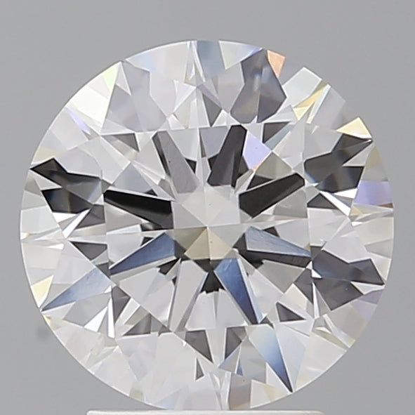 3.09 Carat Round Shaped, Ideal Cut, E Color, VVS2 Clarity, IGI Certified Lab Grown Diamond