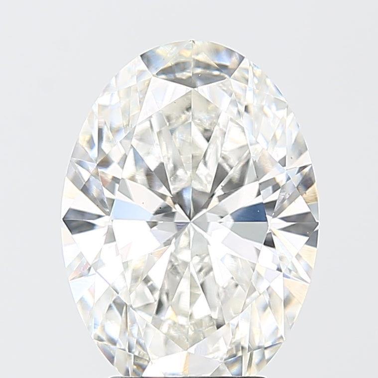 4.02 Carat Oval Shaped, Ideal Cut, F Color, VS2 Clarity, IGI Certified Lab Grown Diamond