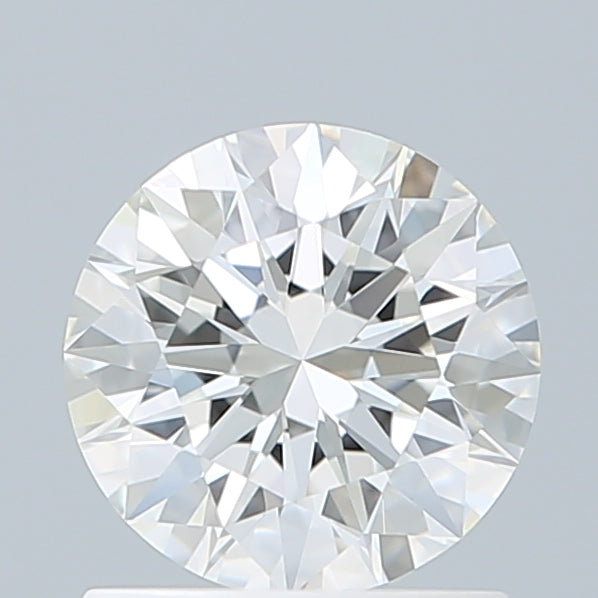 1.10 Carat Round Shaped, Excellent Cut, F Color, VVS2 Clarity, IGI Certified Lab Grown Diamond