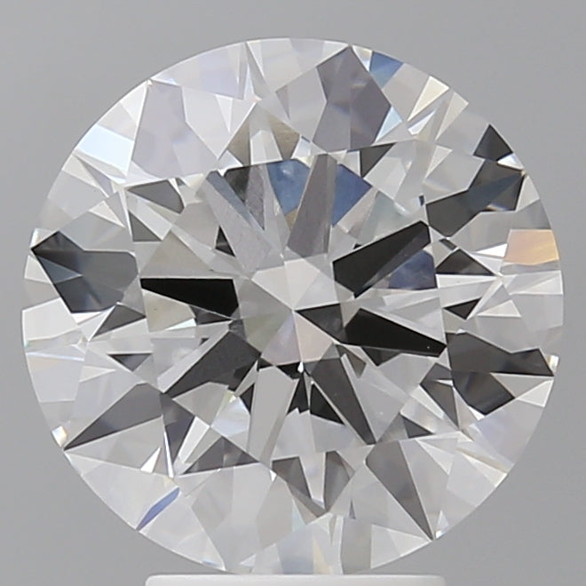 4.59 Carat Round Shaped, Ideal Cut, E Color, VVS2 Clarity, IGI Certified Lab Grown Diamond