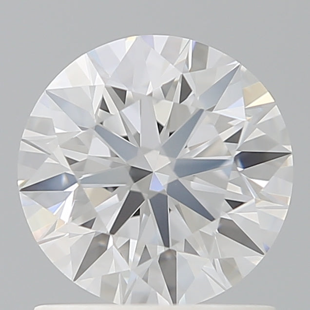 1.21 Carat Round Shaped, Ideal Cut, D Color, VVS2 Clarity, IGI Certified Lab Grown Diamond