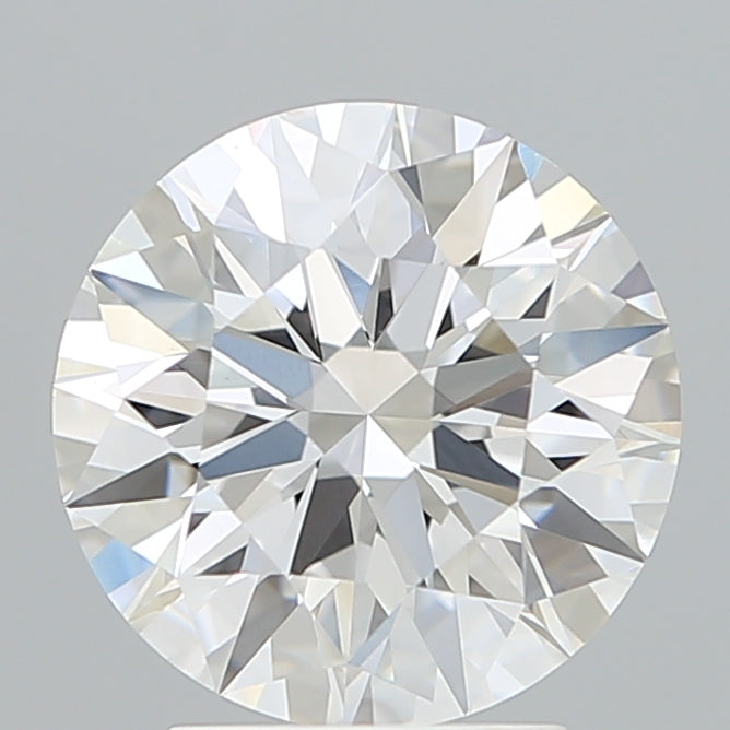 3.15 Carat Round Shaped, Excellent Cut, E Color, VVS2 Clarity, IGI Certified Lab Grown Diamond