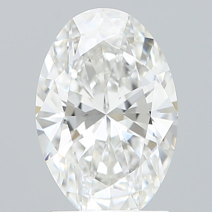 1.89 Carat Oval Shaped, Ideal Cut, E Color, VVS2 Clarity, IGI Certified Lab Grown Diamond