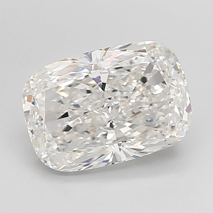 4.36 Carat Cushion Shaped, Very Good Cut, F Color, VVS2 Clarity, IGI Certified Lab Grown Diamond
