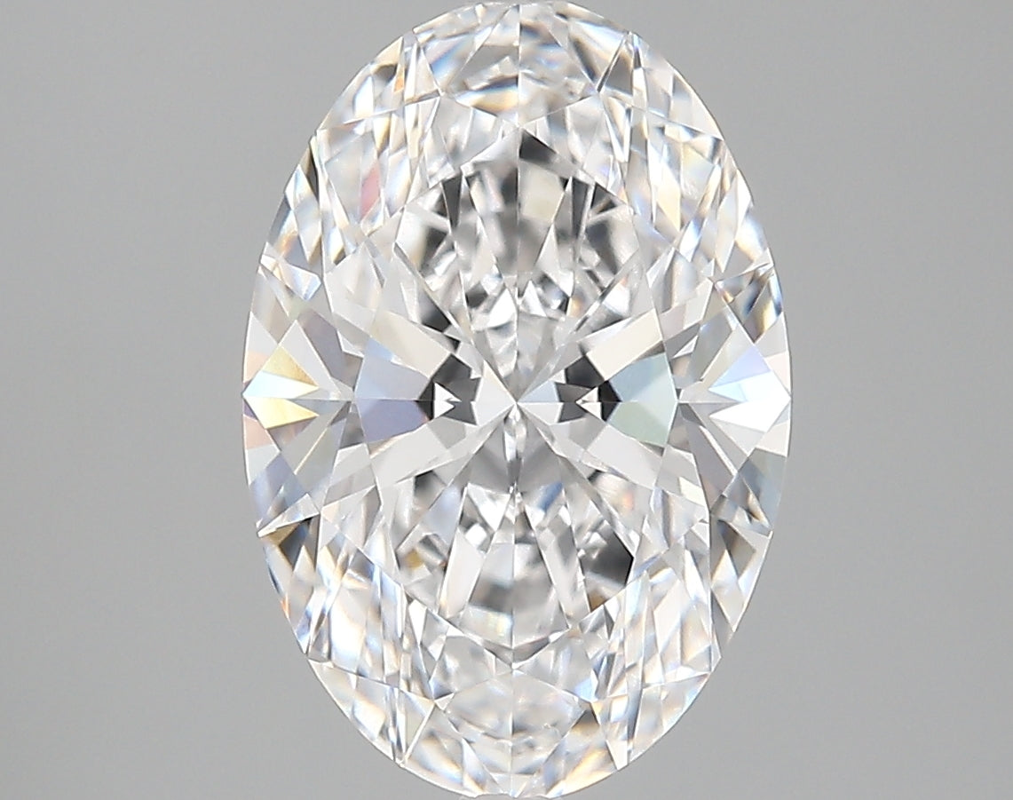 4.01 Carat Oval Shaped, Very Good Cut, D Color, VVS1 Clarity, IGI Certified Lab Grown Diamond