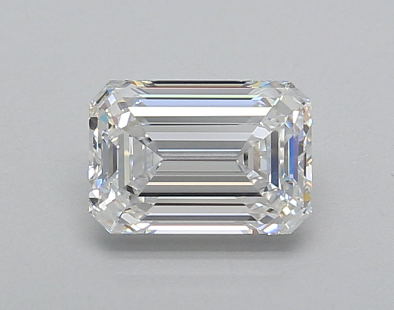 1.02 Carat Emerald Shaped, Excellent Cut, D Color, VVS2 Clarity, IGI Certified Lab Grown Diamond
