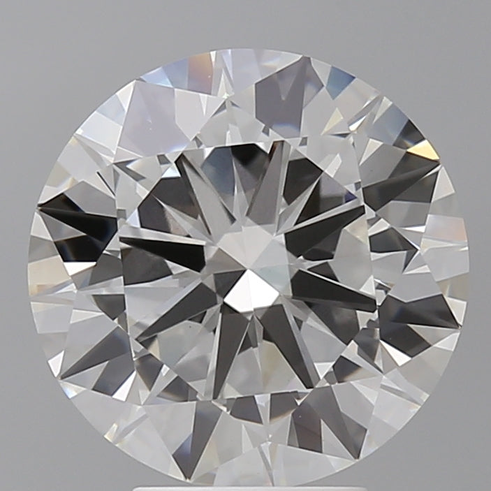 5.05 Carat Round Shaped, Excellent Cut, F Color, VVS2 Clarity, IGI Certified Lab Grown Diamond