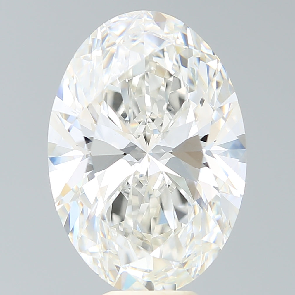 10.01 Carat Oval Shaped, Ideal Cut, G Color, VVS2 Clarity, IGI Certified Lab Grown Diamond