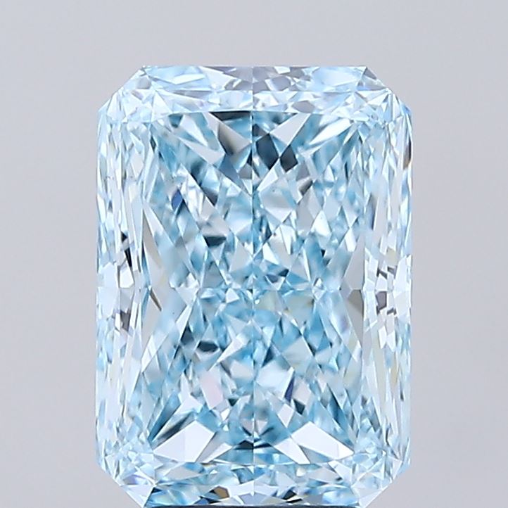 4.61 Carat Radiant Shaped, Excellent Cut, VS1 Clarity, IGI Certified Lab Grown Diamond