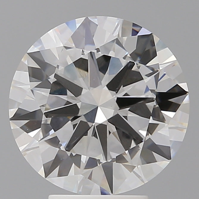 4.51 Carat Round Shaped, Excellent Cut, E Color, VVS2 Clarity, IGI Certified Lab Grown Diamond