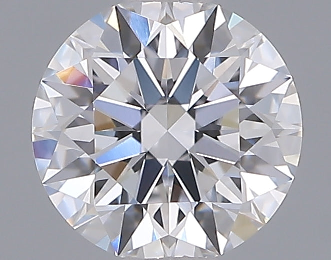 1.04 Carat Round Shaped, Ideal Cut, D Color, VVS2 Clarity, IGI Certified Lab Grown Diamond
