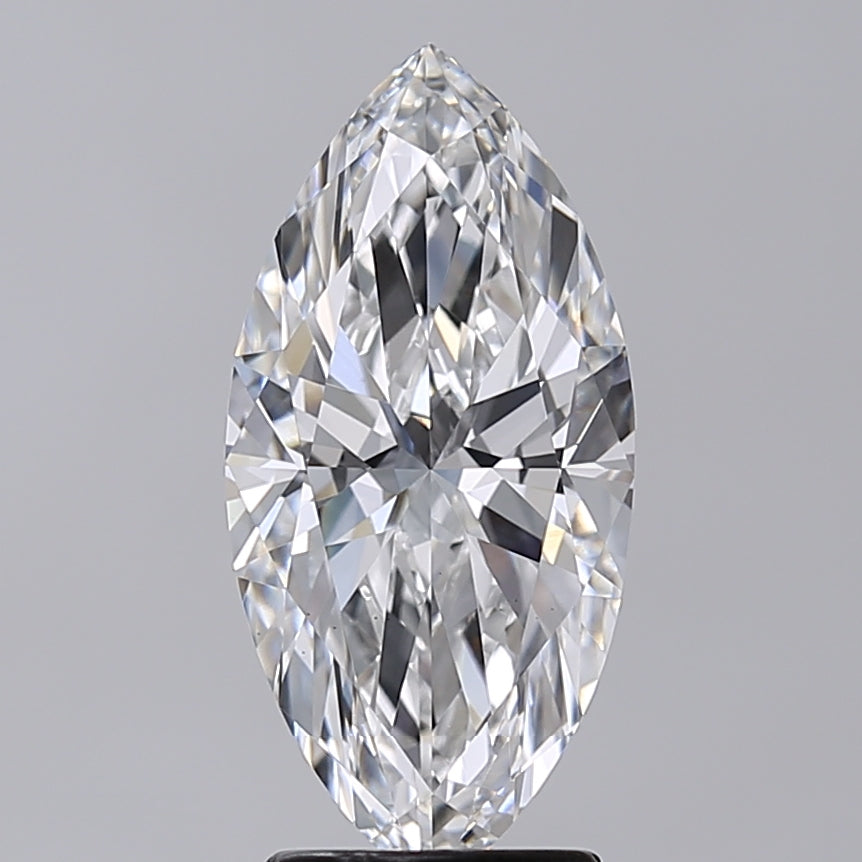 2.78 Carat Marquise Shaped, Excellent Cut, E Color, VS1 Clarity, IGI Certified Lab Grown Diamond