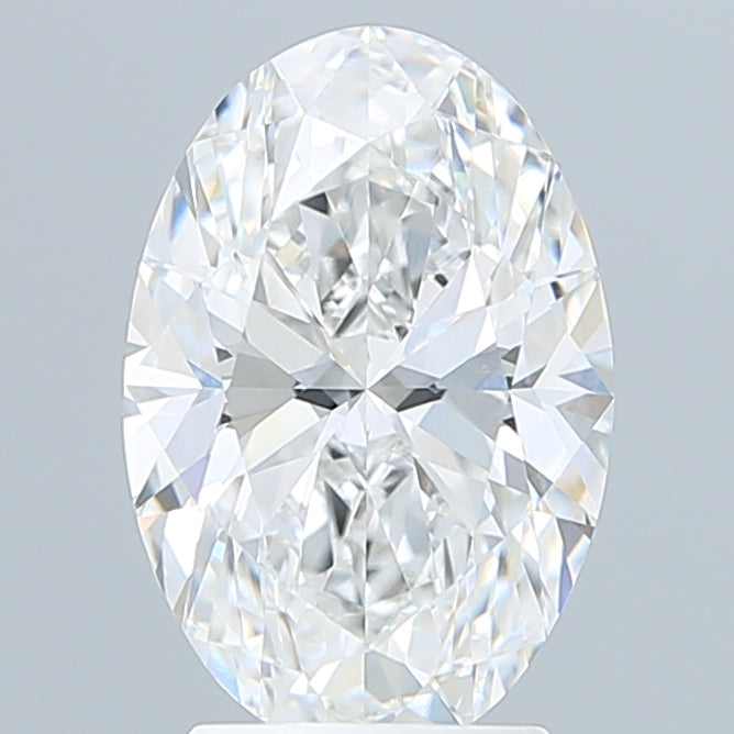 3.10 Carat Oval Shaped, Excellent Cut, D Color, VVS2 Clarity, IGI Certified Lab Grown Diamond