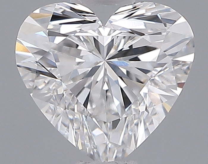 1.03 Carat Heart Shaped, Ideal Cut, D Color, VVS2 Clarity, IGI Certified Lab Grown Diamond