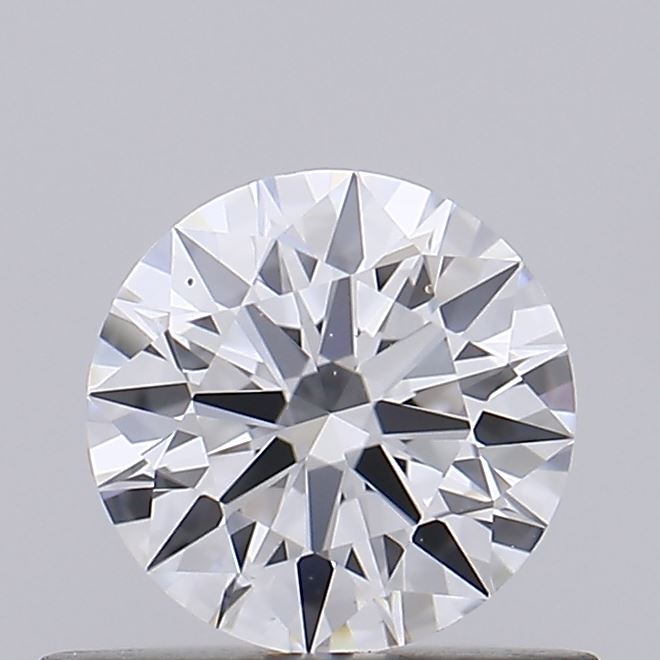 0.54 Carat Round Shaped, Ideal Cut, D Color, VVS1 Clarity, IGI Certified Lab Grown Diamond