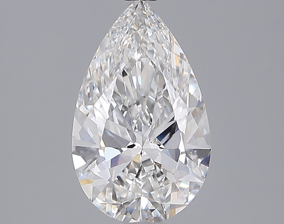 2.01 Carat Pear Shaped, Ideal Cut, F Color, VVS2 Clarity, IGI Certified Lab Grown Diamond