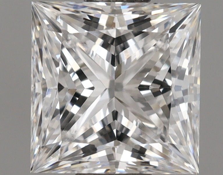 1.06 Carat Princess Shaped, Ideal Cut, E Color, VVS1 Clarity, IGI Certified Lab Grown Diamond
