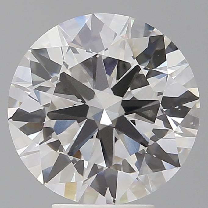 5.02 Carat Round Shaped, Ideal Cut, E Color, VS2 Clarity, IGI Certified Lab Grown Diamond