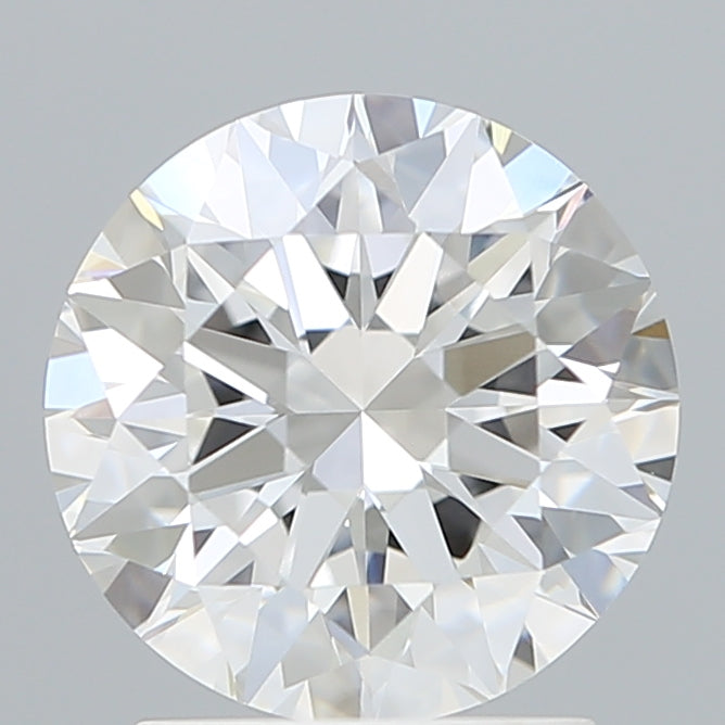 2.09 Carat Round Shaped, Excellent Cut, D Color, VS1 Clarity, IGI Certified Lab Grown Diamond