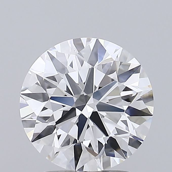 2.60 Carat Round Shaped, Ideal Cut, E Color, VVS1 Clarity, IGI Certified Lab Grown Diamond
