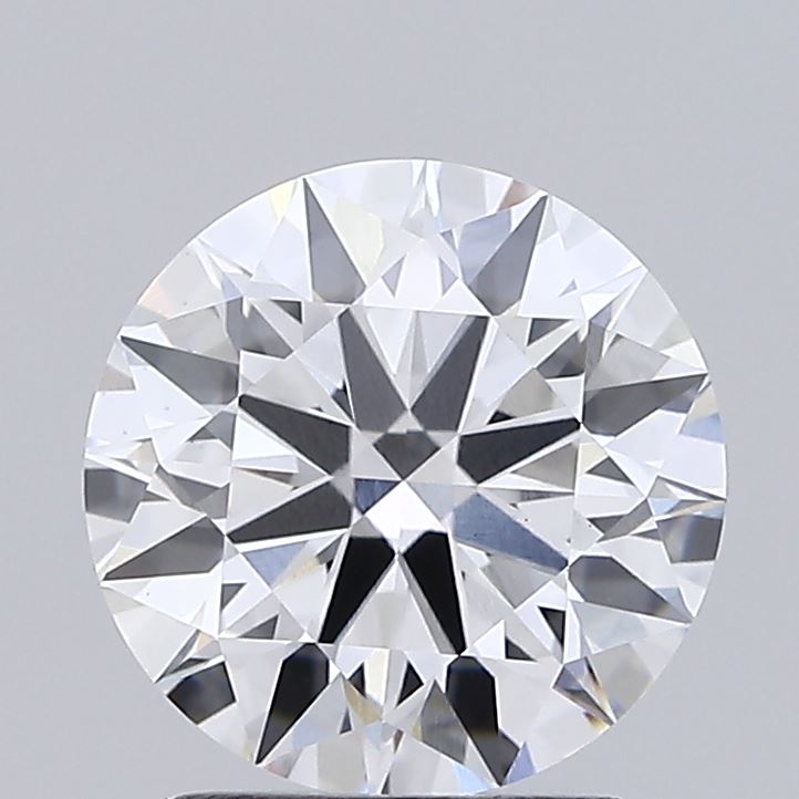 2.07 Carat Round Shaped, Ideal Cut, F Color, VS1 Clarity, IGI Certified Lab Grown Diamond