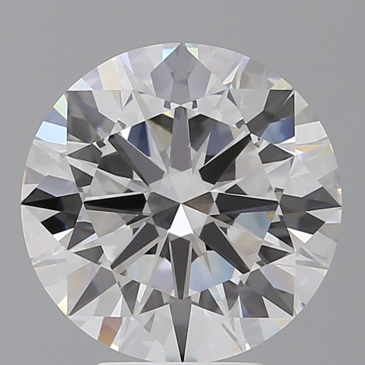 5.54 Carat Round Shaped, Excellent Cut, E Color, VVS2 Clarity, IGI Certified Lab Grown Diamond