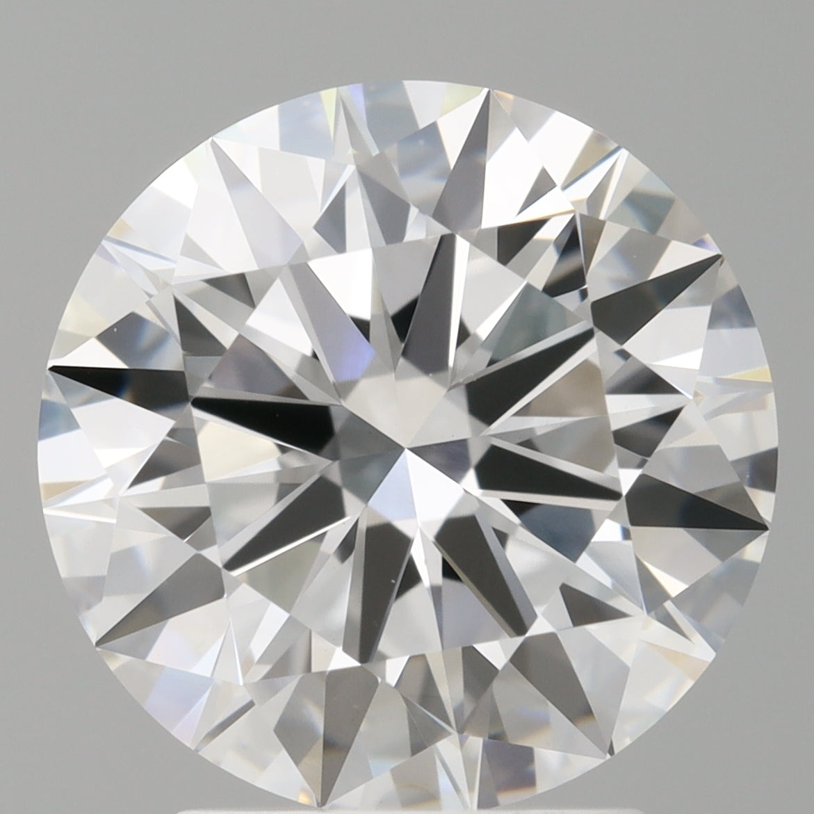 3.04 Carat Round Shaped, Ideal Cut, E Color, VVS2 Clarity, IGI Certified Lab Grown Diamond