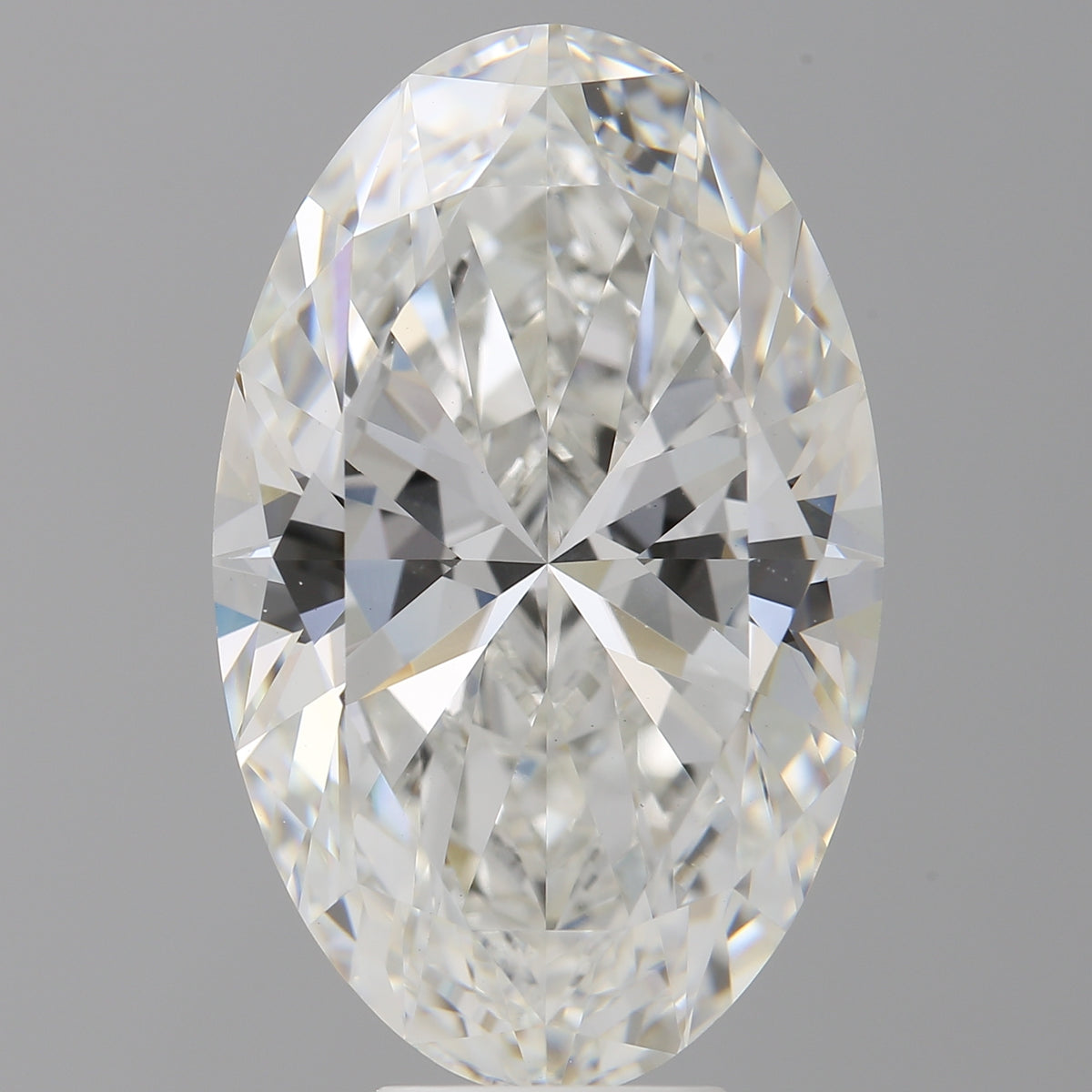 9.01 Carat Oval Shaped, Ideal Cut, F Color, VVS2 Clarity, IGI Certified Lab Grown Diamond