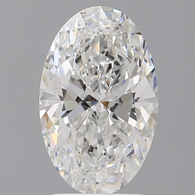 2.55 Carat Oval Shaped, Ideal Cut, E Color, VS1 Clarity, IGI Certified Lab Grown Diamond