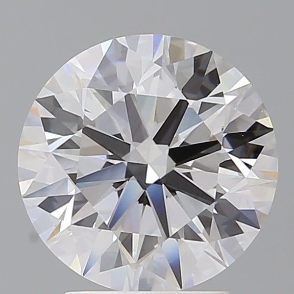 3.09 Carat Round Shaped, Ideal Cut, E Color, VVS2 Clarity, IGI Certified Lab Grown Diamond