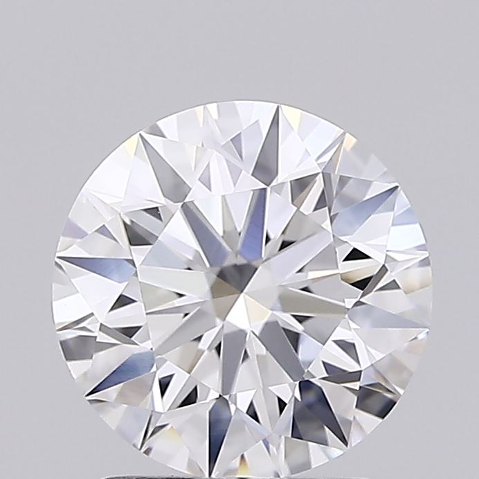 2.02 Carat Round Shaped, Ideal Cut, E Color, VVS2 Clarity, IGI Certified Lab Grown Diamond