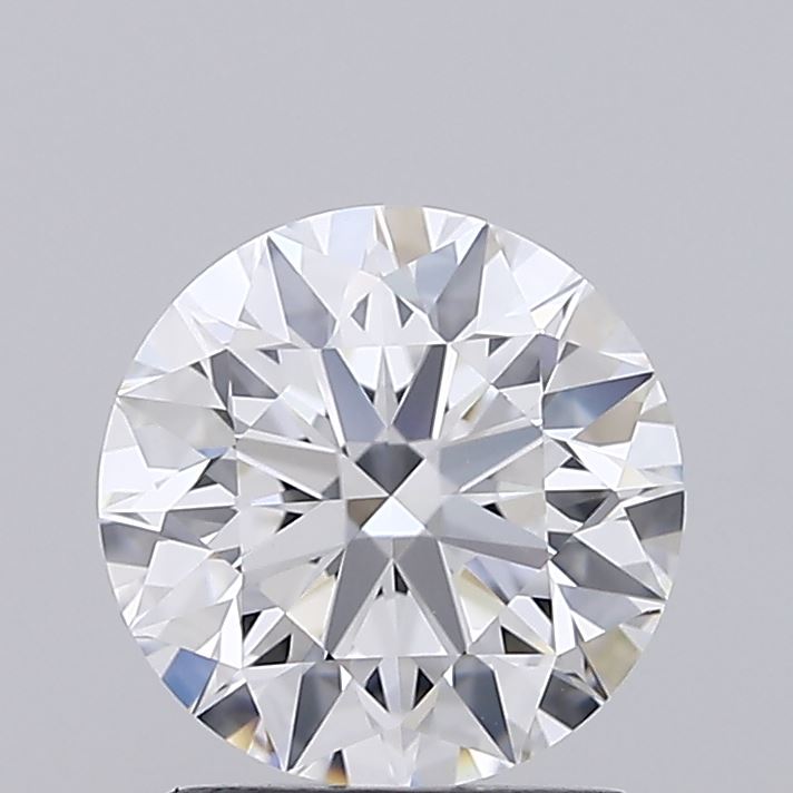 1.55 Carat Round Shaped, Ideal Cut, D Color, IF Clarity, IGI Certified Lab Grown Diamond