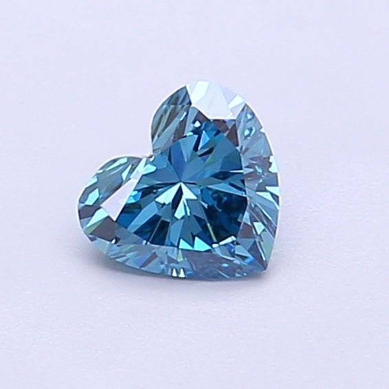 0.42 Carat Heart Shaped, Very Good Cut, VS1 Clarity, IGI Certified Lab Grown Diamond