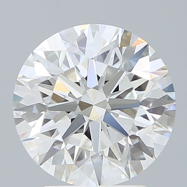3.22 Carat Round Shaped, Excellent Cut, E Color, VVS2 Clarity, IGI Certified Lab Grown Diamond