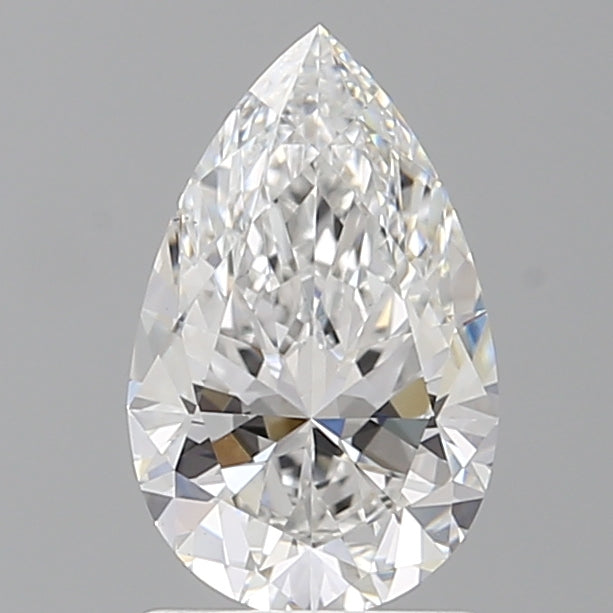 1.60 Carat Pear Shaped, Ideal Cut, E Color, VS1 Clarity, IGI Certified Lab Grown Diamond