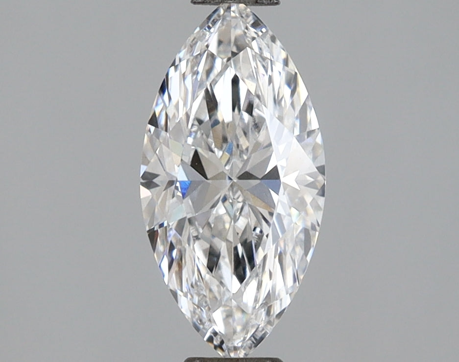 1.08 Carat Marquise Shaped, Ideal Cut, E Color, VVS2 Clarity, IGI Certified Lab Grown Diamond